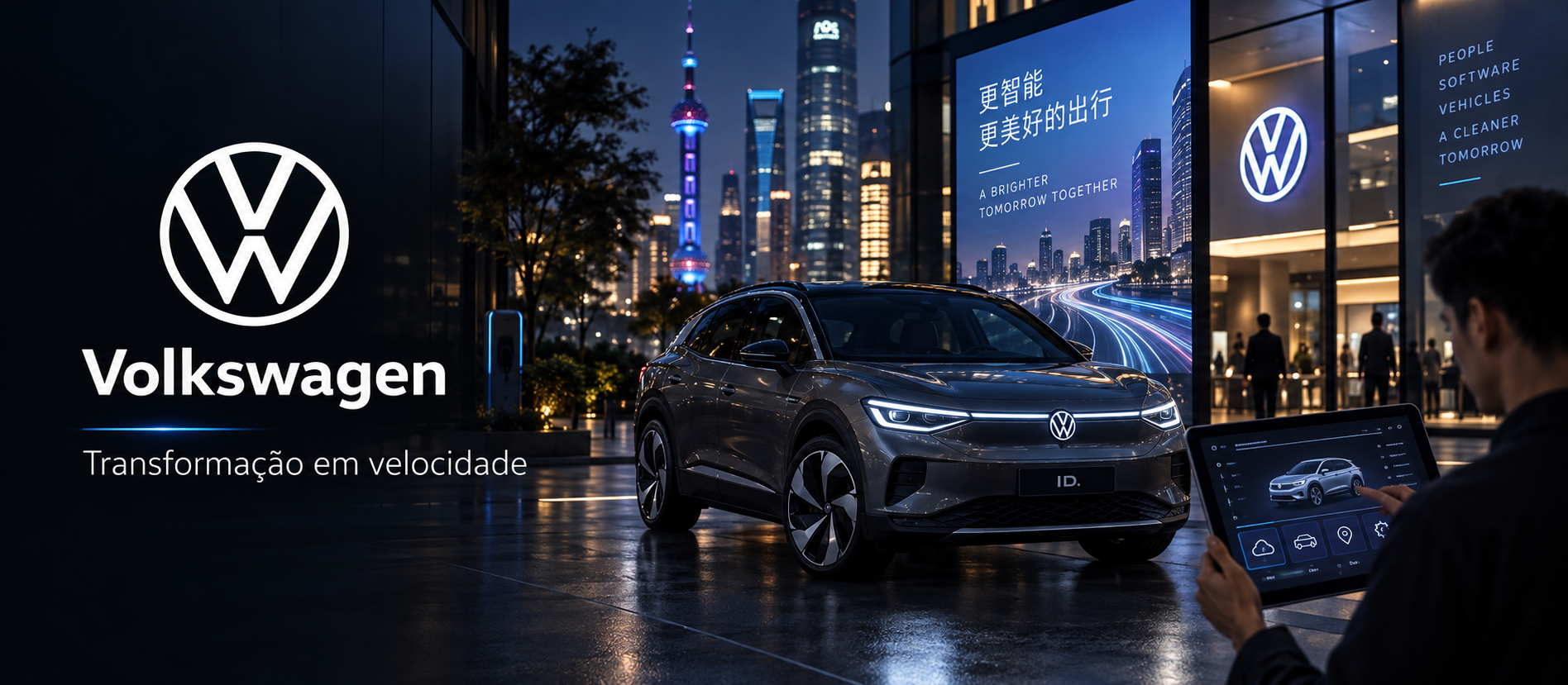 Volkswagen em 2026: China, software e o custo de acelerar uma transformação